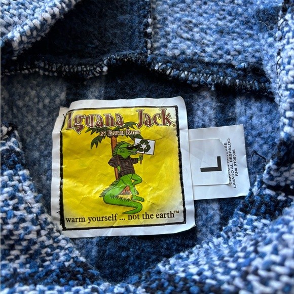 Striped Hooded Sweater - Black and Gray - Picture 2 of 3